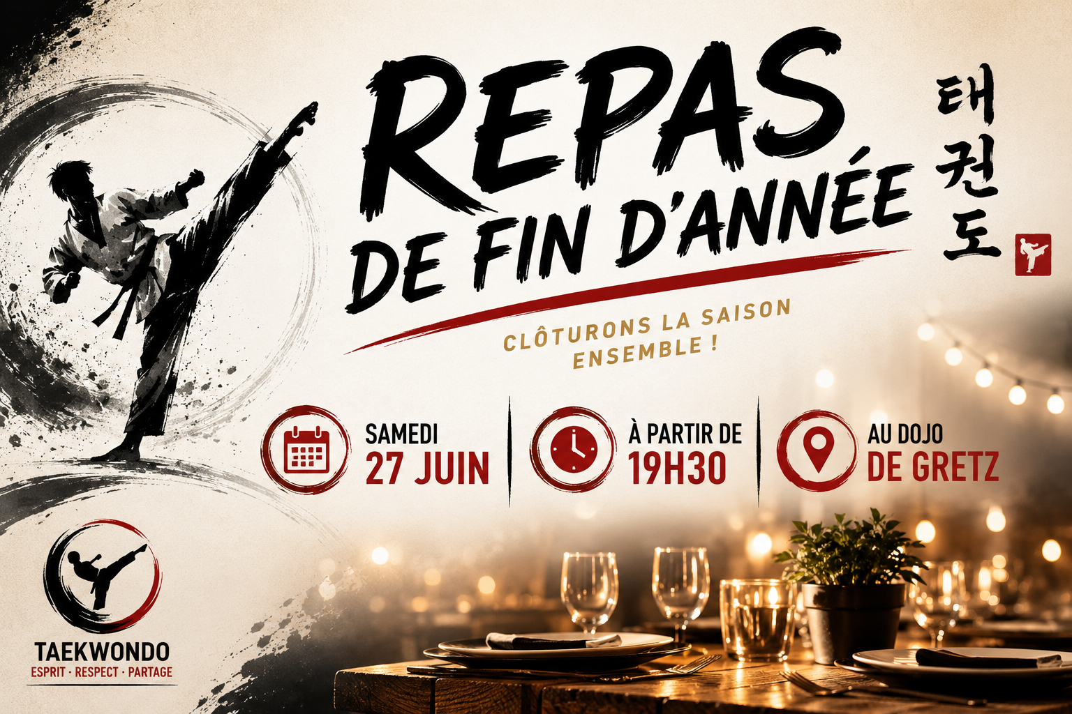 Repas de fin de saison