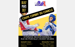 Coupe Combat du Cénacle - Juniors / Seniors / Vétérans